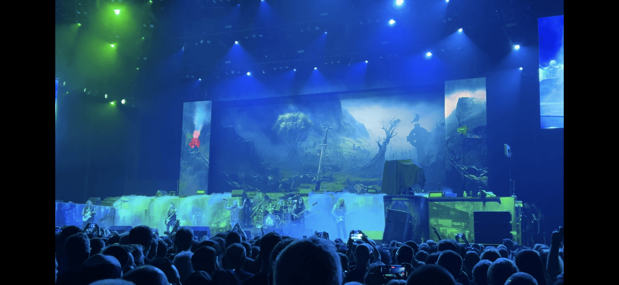 iron maiden tour o2