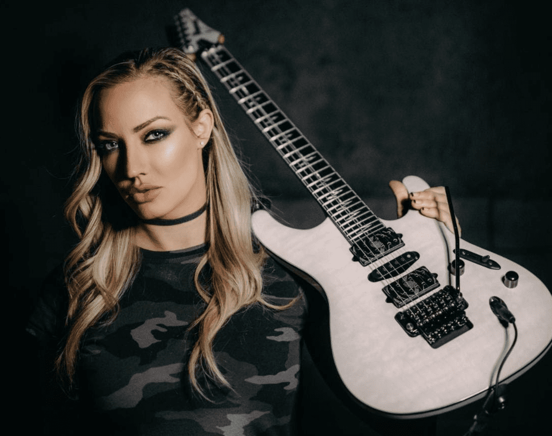 Rock Guitarist and LA Rams Super Fan Nita Strauss Earns