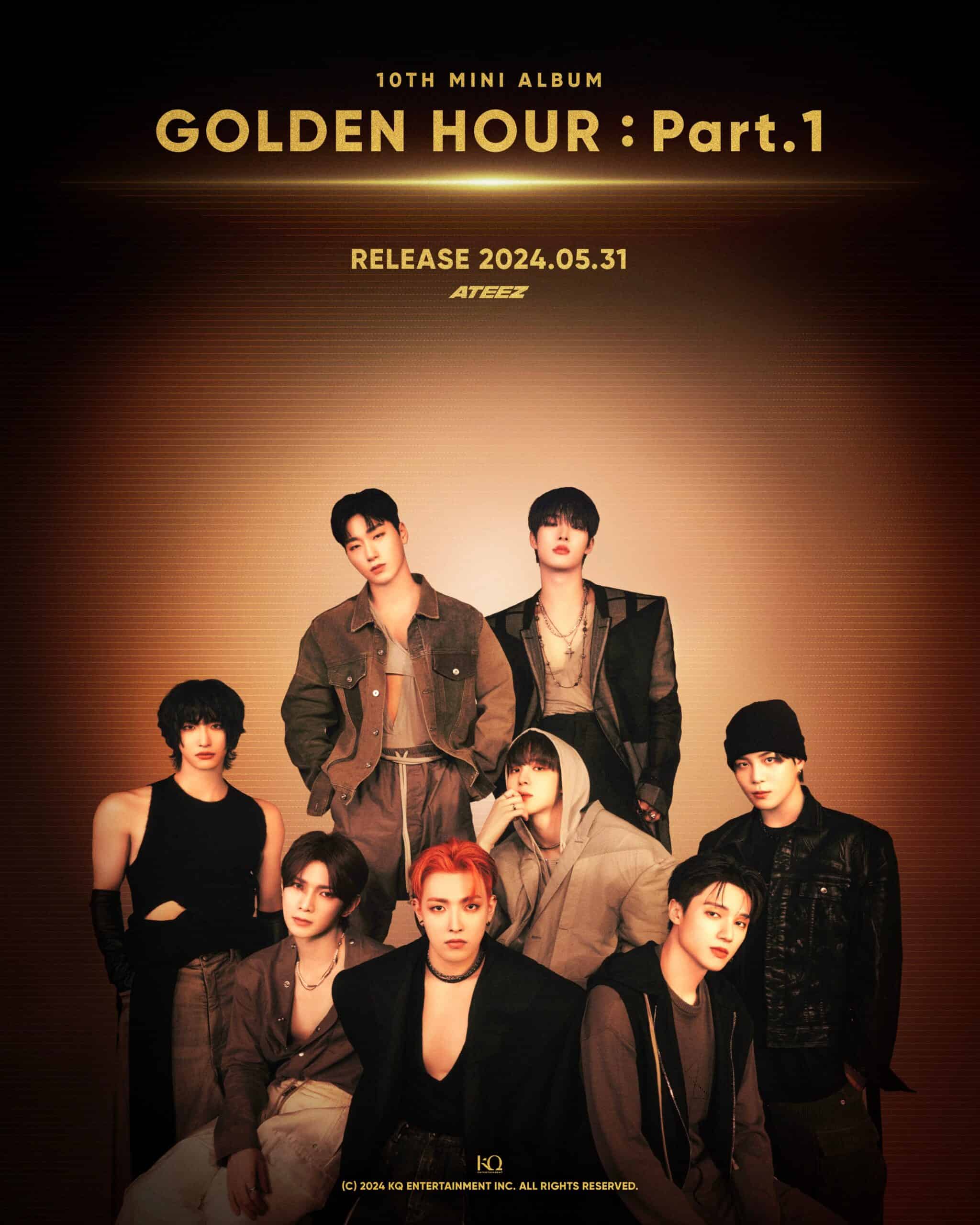 Ateez GOLDEN HOUR Part.1 - Gotta WORK - Soundsphere magazine